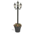 Patio Living Cambridge 00430 Four Lantern Planter Park Style LL-00430